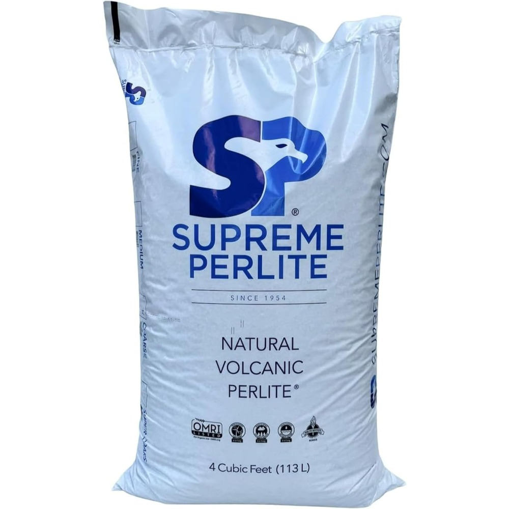 Horticulture Soil Perlite - Perlita Hortícola Gruesa Supreme, 4 Pies