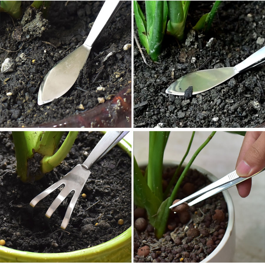 Rastrillo de raíz profesional  - Bonsai Garden Rake reseña y precio