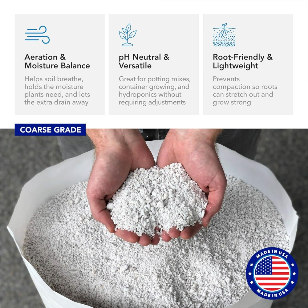 Perlita Hortícola Gruesa Supre - Horticulture Soil Perlite reseña y precio