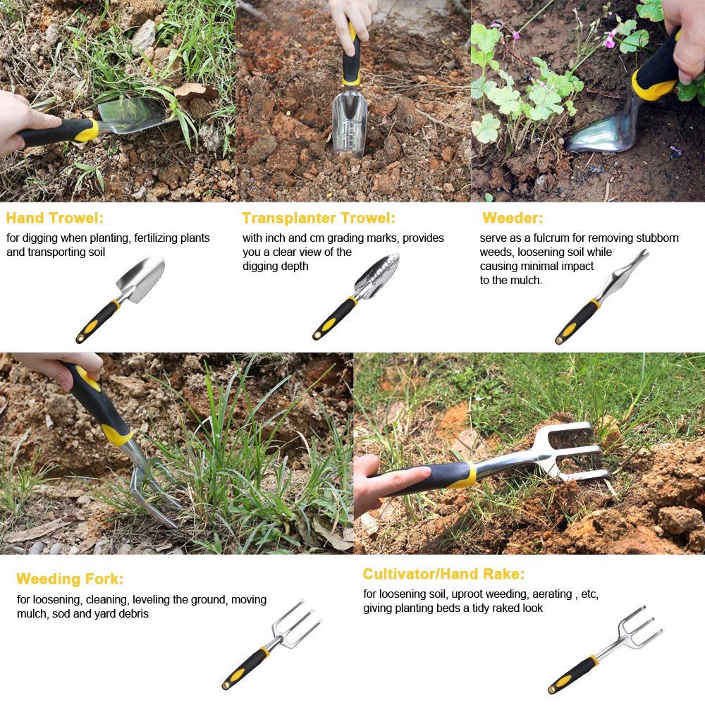 Herramienta de jardín con mang - Bonsai Garden Rake reseña y precio