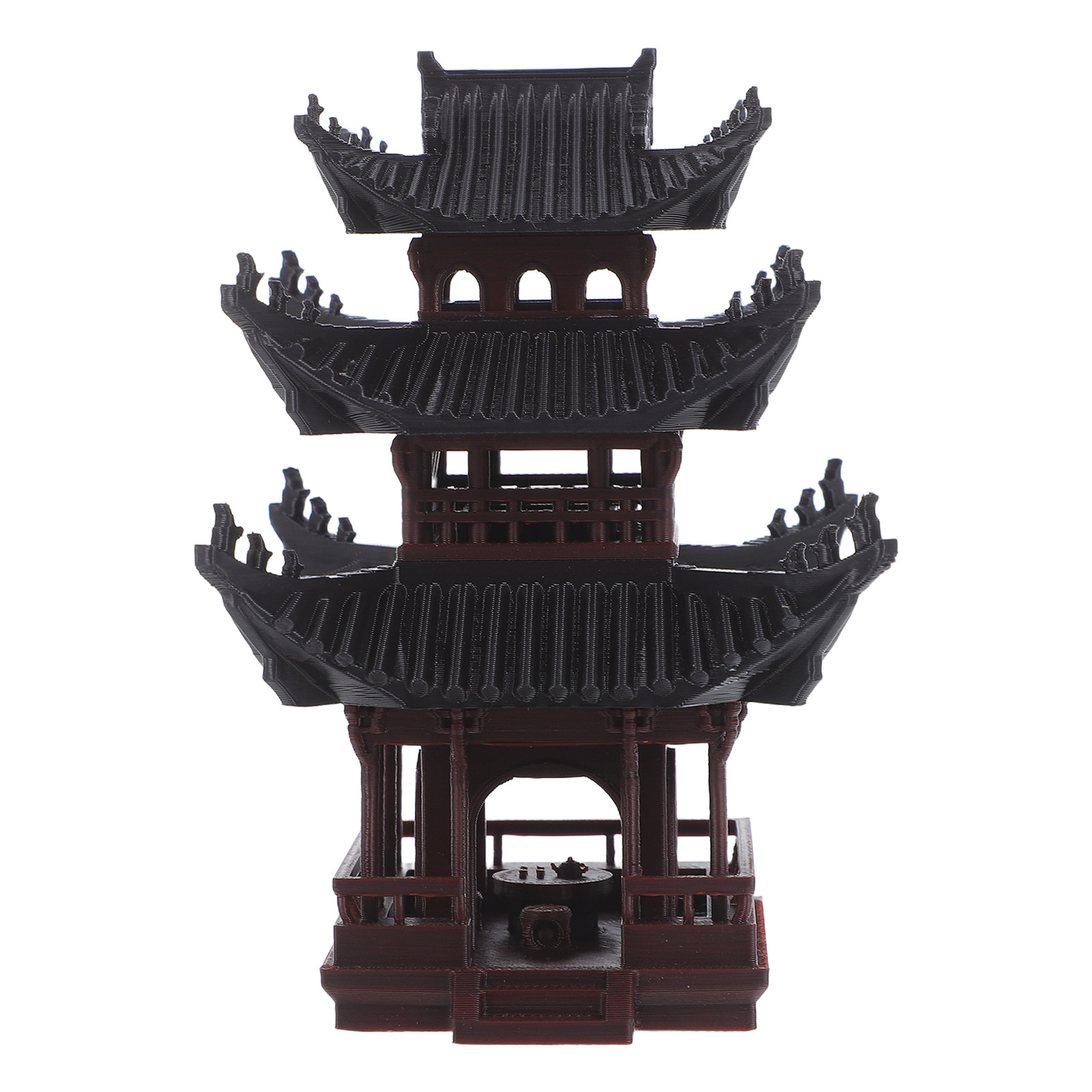 Mini Estatua de Pabellón, Pequ - Mini Bonsai Zen Garden reseña y precio