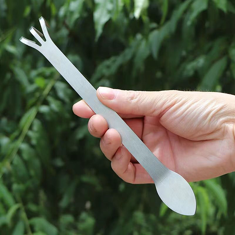 Rastrillo de raíz de acero ino - Bonsai Garden Rake reseña y precio