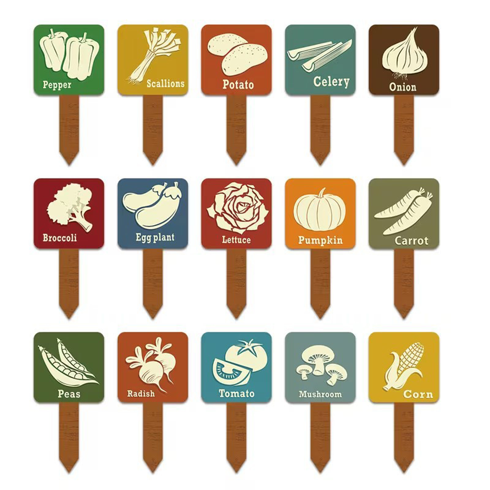 15 Marcadores de Madera para J - Bonsai Garden Ticket reseña y precio